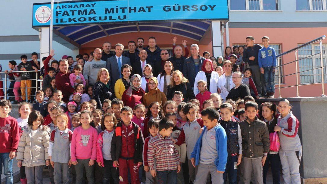 İl Milli Eğitim Müdürümüz Hacı Ömer KARTAL İlimiz Merkez Fatma Mithat Gürsoy İlkokulunu Ziyaret Etti