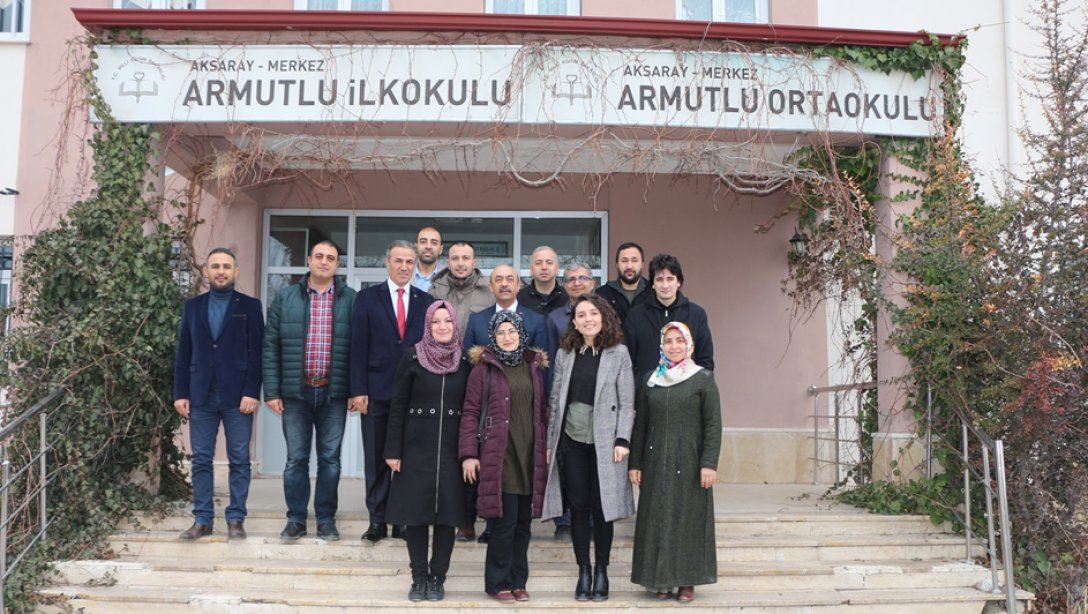 İl Milli Eğitim Müdürümüz Hacı Ömer KARTAL İlimiz Merkez Armutlu İlkokulu/Ortaokulunu Ziyaret Etti