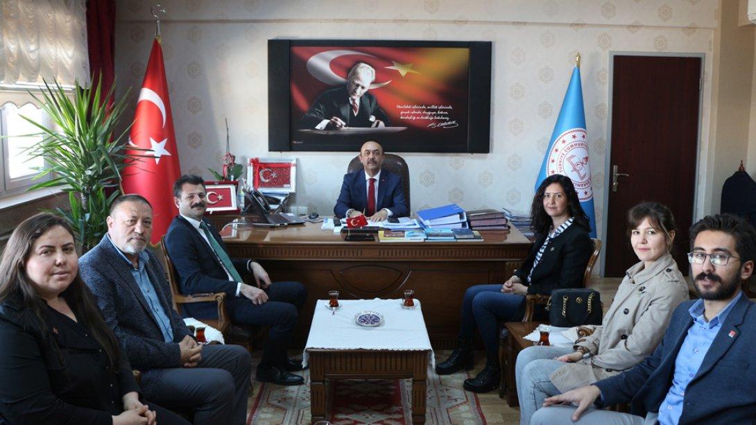 CHP İl Başkanı Ali Abbas ERTÜRK ve İl Yönetimi Müdürlüğümüzü Ziyaret Etti