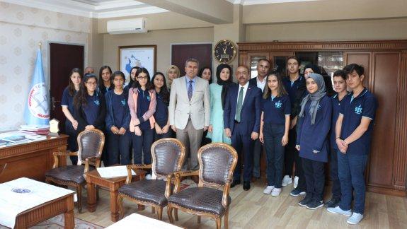 Ahmet Cevdet Paşa Sosyal Bilimler Lisesi Okul Yöneticileri, Öğretmen ve Öğrencileri Müdürlüğümüzü Ziyaret Etti