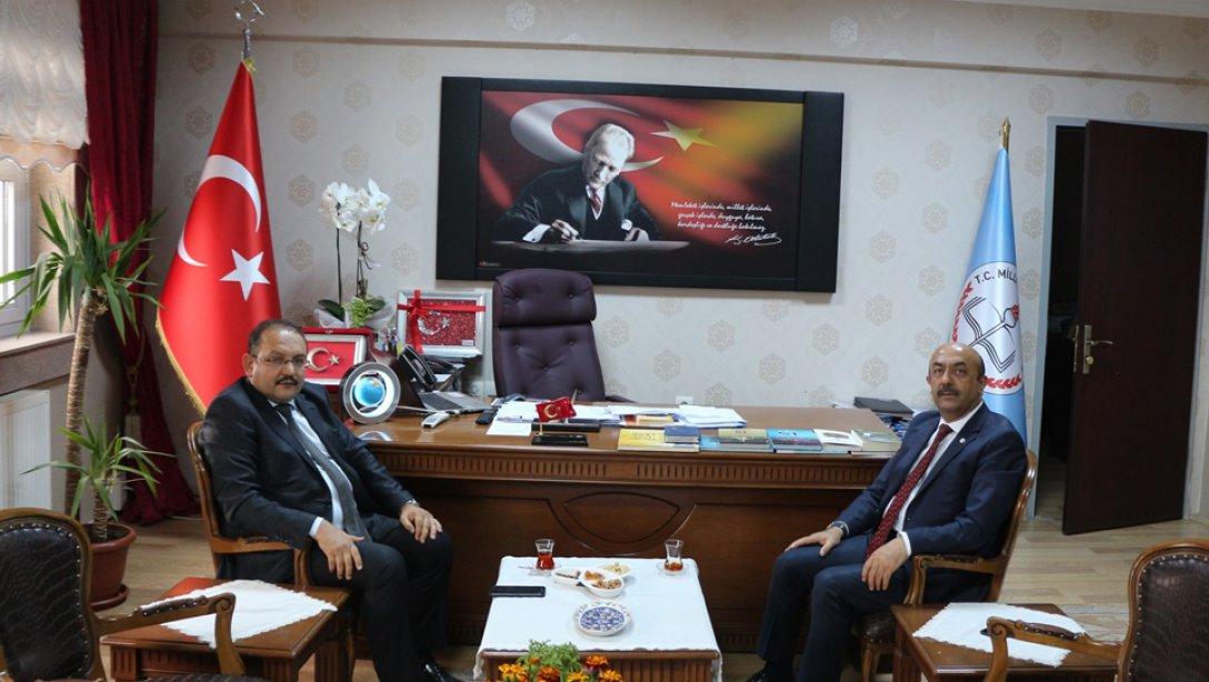 Aksaray Cumhuriyet Başsavcısı İbrahim CANSEVER Müdürlüğümüze İade-i  Ziyaret Gerçekleştirdi