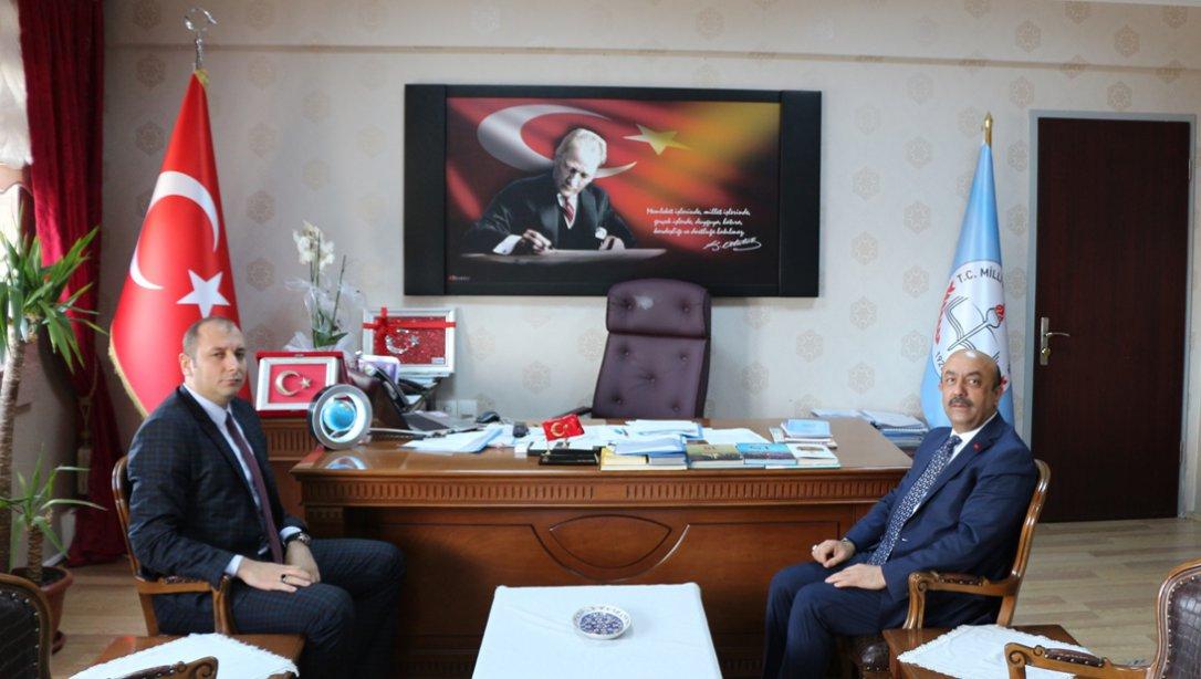 Aksaray İdare Mahkemesi Başkanı Şenol KARADENİZ Müdürlüğümüze İade-i Ziyaret Gerçekleştirdi