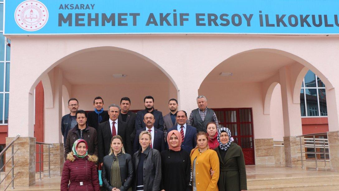 İl Milli Eğitim Müdürümüz İlimiz Merkez Mehmet Akif Ersoy İlkokulunu  Ziyaret Etti
