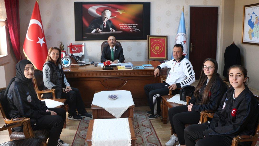 Aksaray Spor Lisesi Öğretmenleri ve Öğrencileri Müdürlüğümüzü Ziyaret Etti