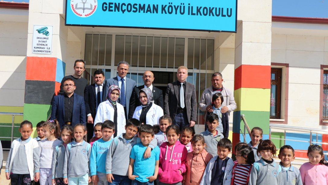 İl Milli Eğitim Müdürümüz Hacı Ömer KARTAL İlimiz Merkez Gençosman Köyü İlkokulunu Ziyaret Etti