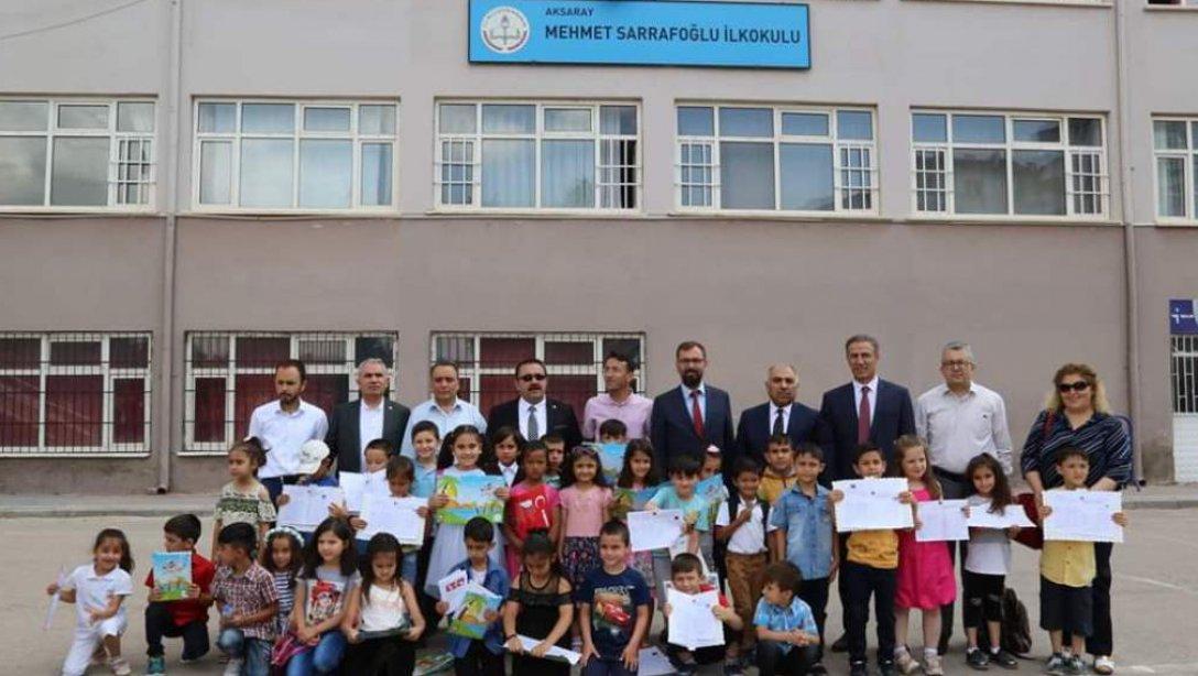 2018-2019 Eğitim Öğretim Yılı İkinci Dönem Karne Dağıtım Töreni İlimiz Merkez Mehmet Sarrafoğlu İlkokulu'nda Gerçekleştirildi.