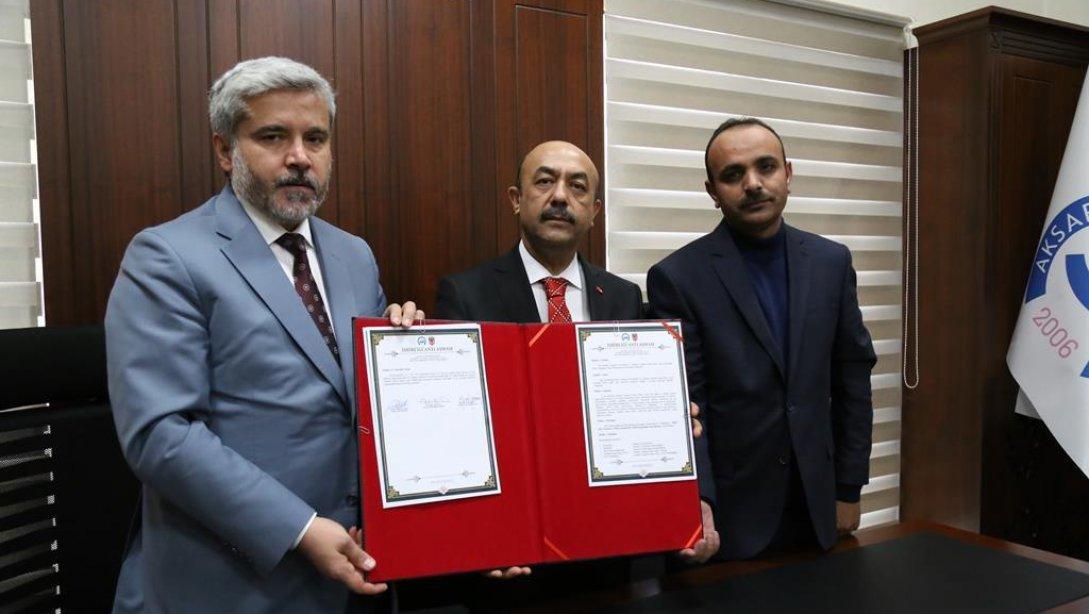 Aksaray Üniversitesi İle İşbirliği Protokolleri İmzalandı