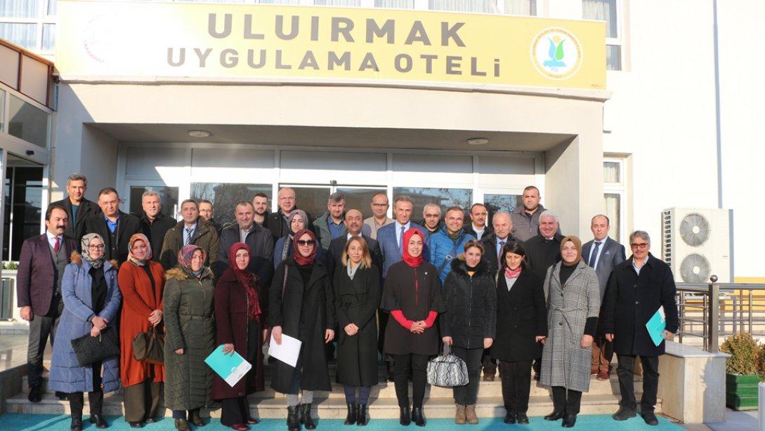 Anadolu Mektebi Panel Hazırlık Toplantısı İl Milli Eğitim Müdürümüz Hacı Ömer KARTAL Başkanlığında Yapıldı