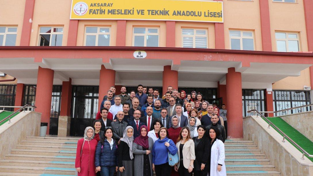 İl Milli Eğitim Müdürümüz Hacı Ömer KARTAL İlimiz Merkez Fatih Mesleki ve Teknik Anadolu Lisesini Ziyaret Etti