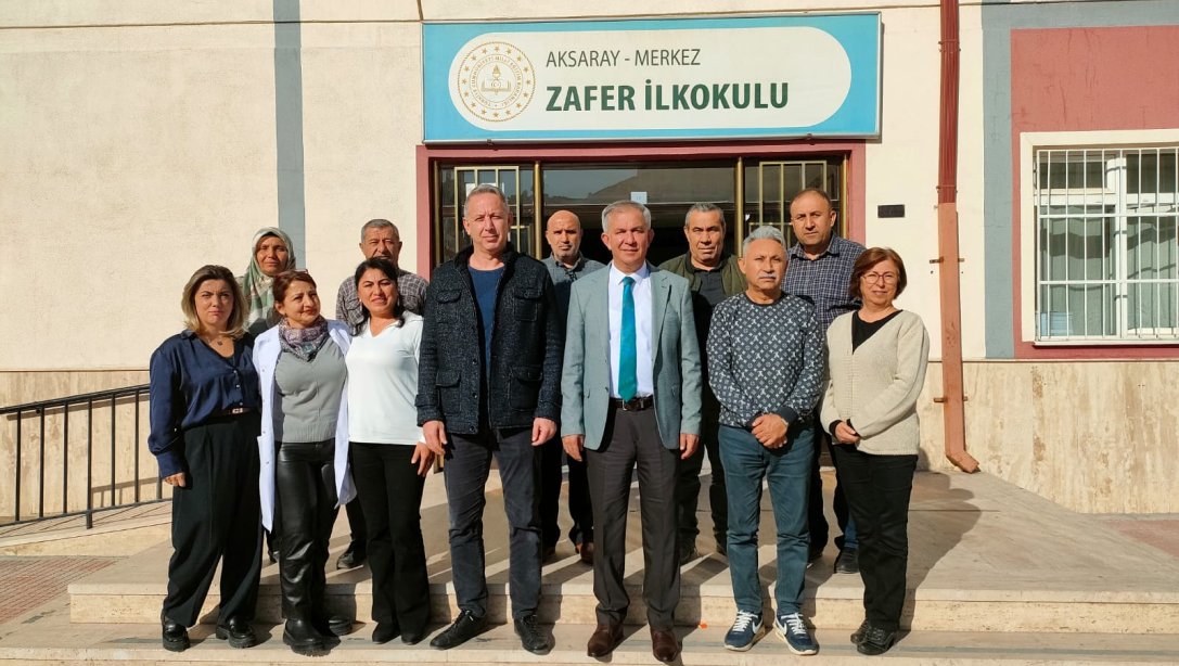 İl Millî Eğitim Müdürümüz Sayın Metin ALPASLAN, Zafer İlkokulu'nu Ziyaret Etti