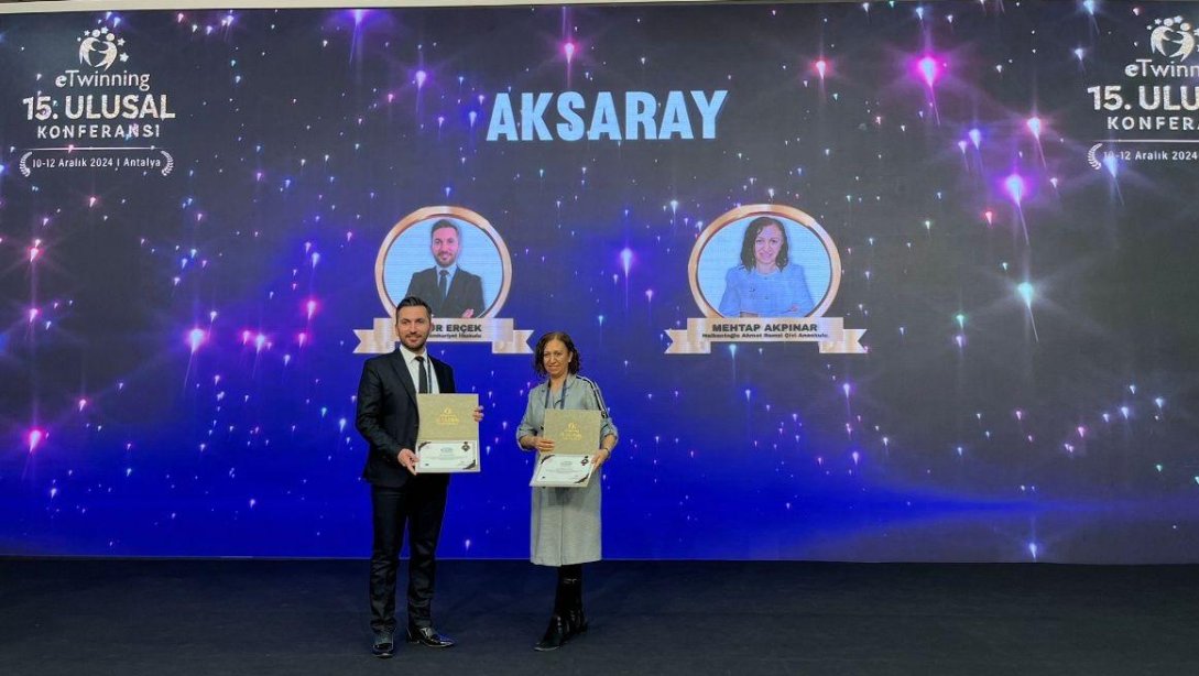 Okullarımız eTwinning Projeleriyle Ulusal ve Uluslararası Başarıya İmza Attı